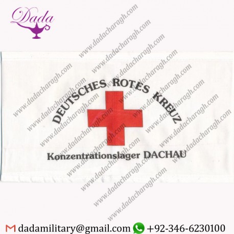 DEUTSCHES ROTES KREUZ DRK WW2 GERMAN ARMBAND DACHAU