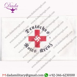 DEUTSCHES ROTES KREUZ DRK WWII PRINTED GERMAN ARMBAND