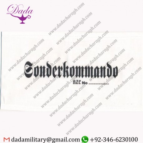 WWII GERMAN SONDERKOMMANDO ARMBAND