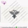 WWII GERMAN NSFK WINGED MAN ARMBAND