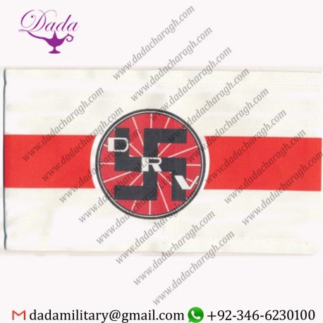 DRV DEUTSCHER RADFAHRER VERBAND WWII GERMAN PRINTED ARMBAND