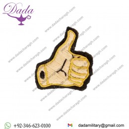 ANATOMICAL brooch hand embroidery brooch badges Bullion wire fashion jacket Indian China embroidered patches 